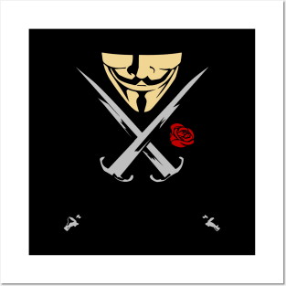 V for Vendetta Posters and Art